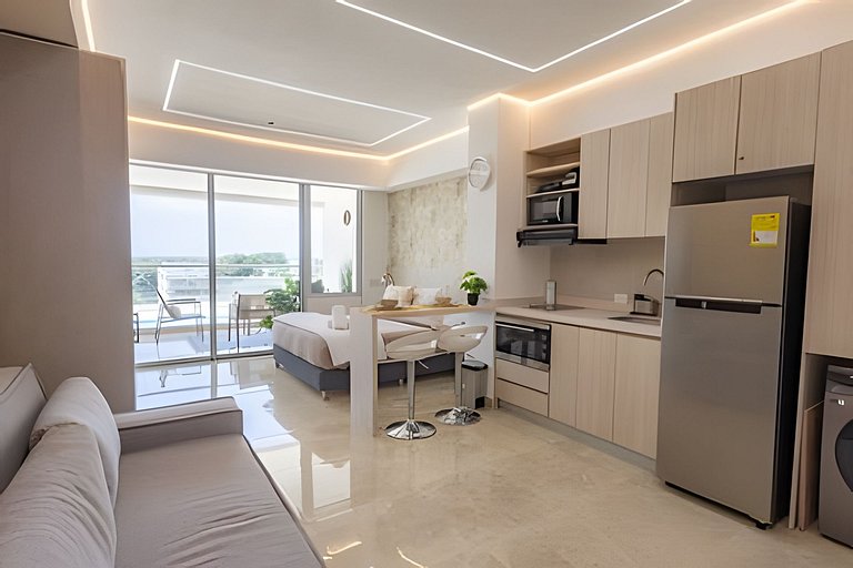 Brisa Living Ctg.-New Condo Near Beach & Old Town