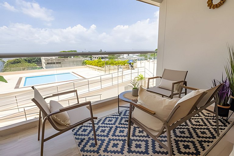 Brisa Living Ctg.-New Condo Near Beach & Old Town