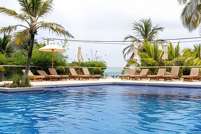 Nuevo Condominio | 2 Hab Frente al Mar + Piscina