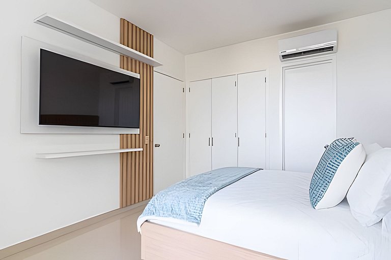 Nuevo Condominio | 2 Hab Frente al Mar + Piscina