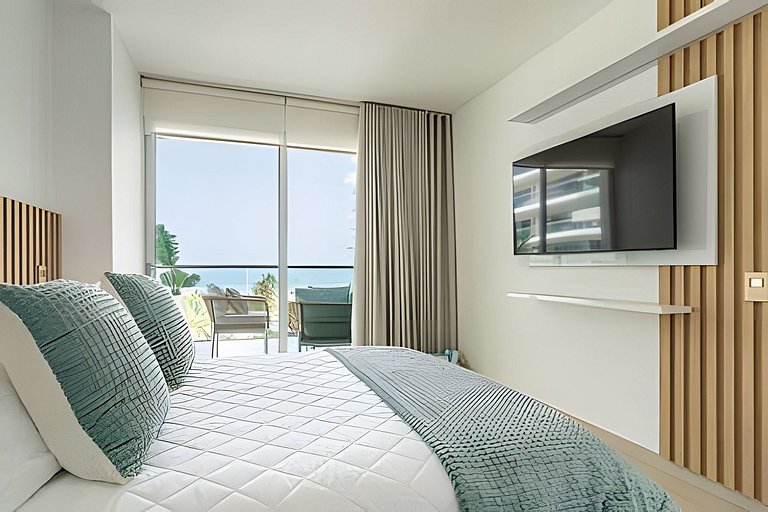 Nuevo Condominio | 2 Hab Frente al Mar + Piscina