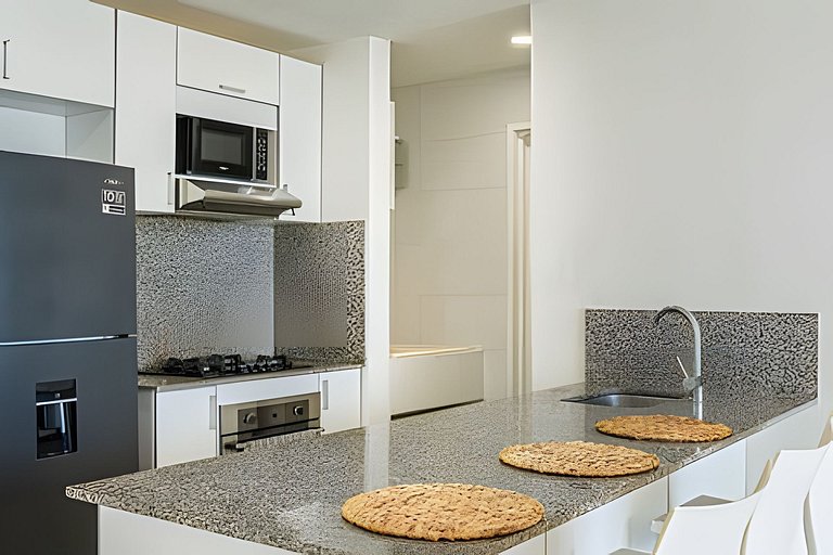 Nuevo Condominio | 2 Hab Frente al Mar + Piscina