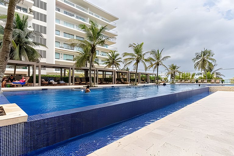 Nuevo Condominio | 2 Hab Frente al Mar + Piscina