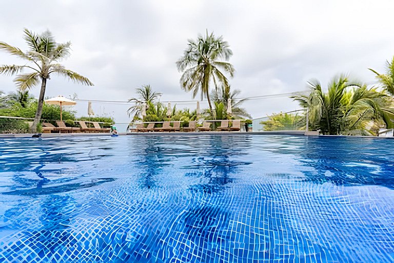 Nuevo Condominio | 2 Hab Frente al Mar + Piscina