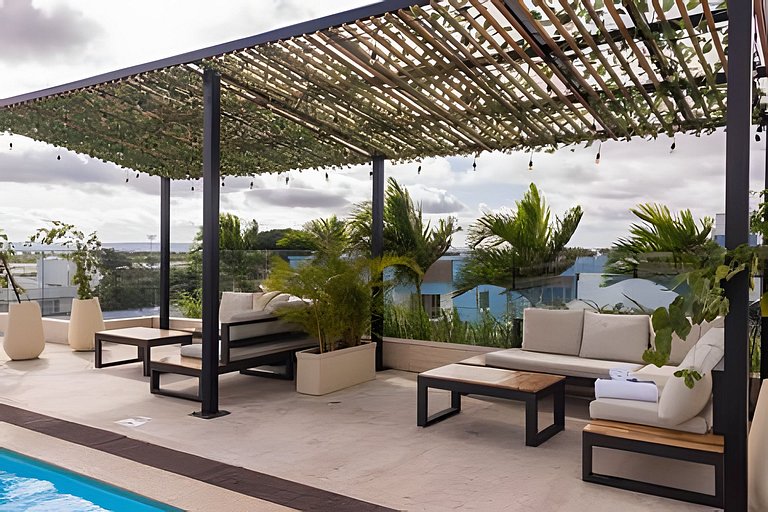 Cartagena Beach | Stylish Studio Suite Pool +Wi-fi
