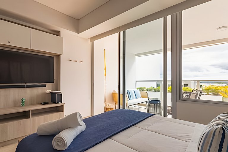 Cartagena Beach | Stylish Studio Suite Pool +Wi-fi