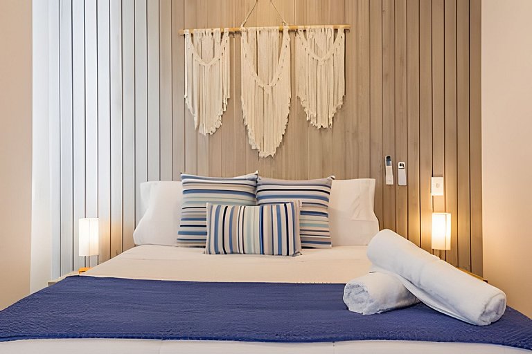 Cartagena Beach | Stylish Studio Suite Pool +Wi-fi