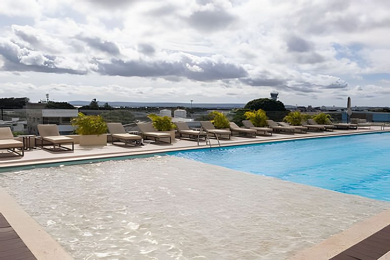 Cartagena Beach | Stylish Studio Suite Pool +Wi-fi