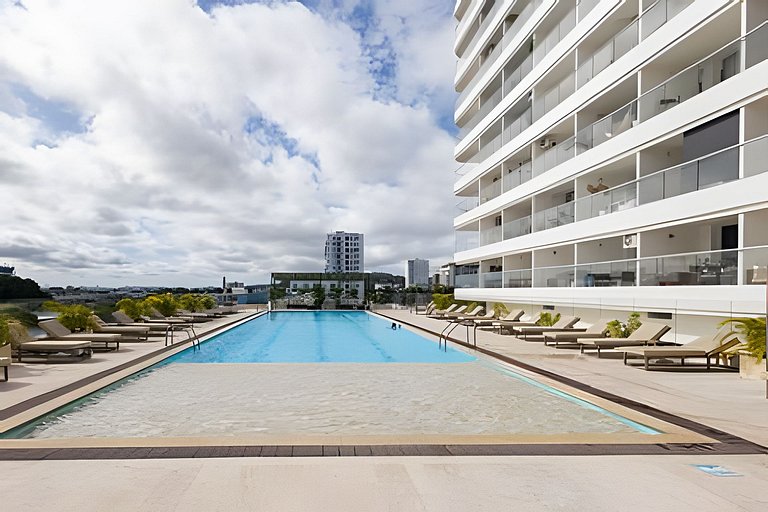 Cartagena Beach | Stylish Studio Suite Pool +Wi-fi