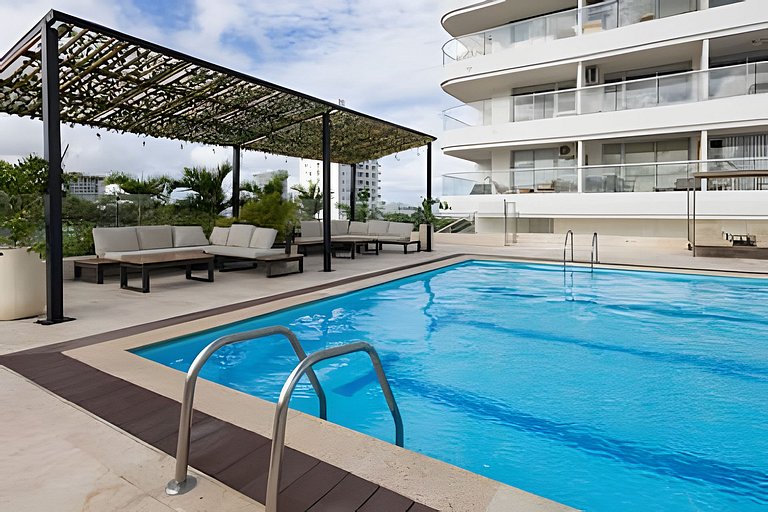 Cartagena Beach | Stylish Studio Suite Pool +Wi-fi