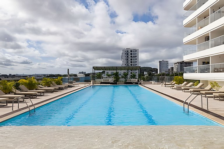 Cartagena Beach | Stylish Studio Suite Pool +Wi-fi