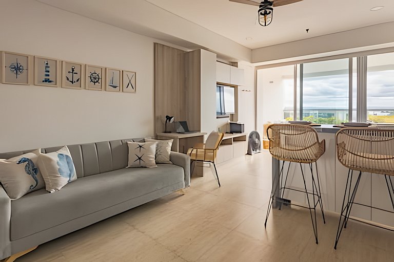 Cartagena Beach | Stylish Studio Suite Pool +Wi-fi