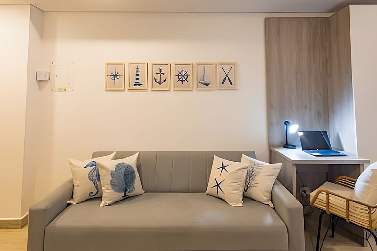 Cartagena Beach | Stylish Studio Suite Pool +Wi-fi