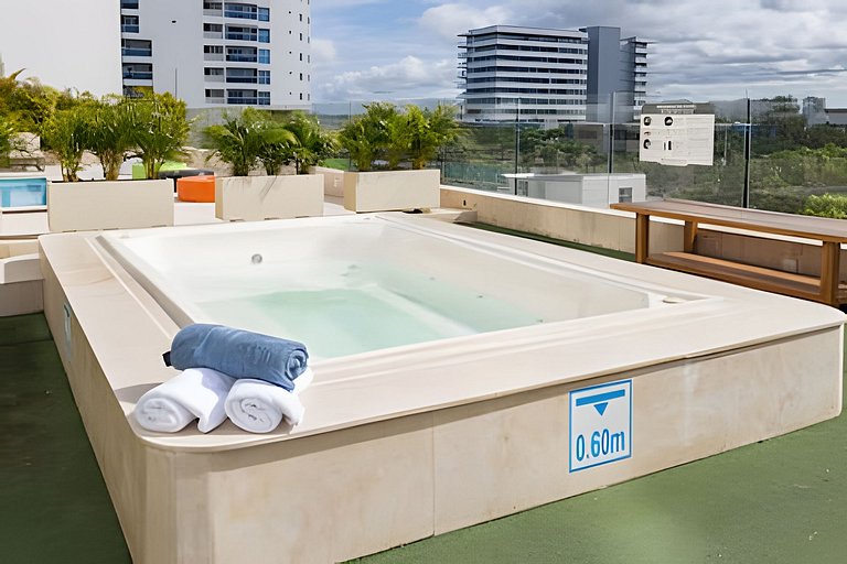 Cartagena Beach | Stylish Studio Suite Pool +Wi-fi