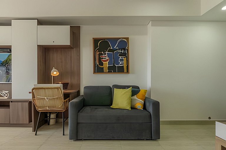 Loft con brisa tropical y vista panorámica.