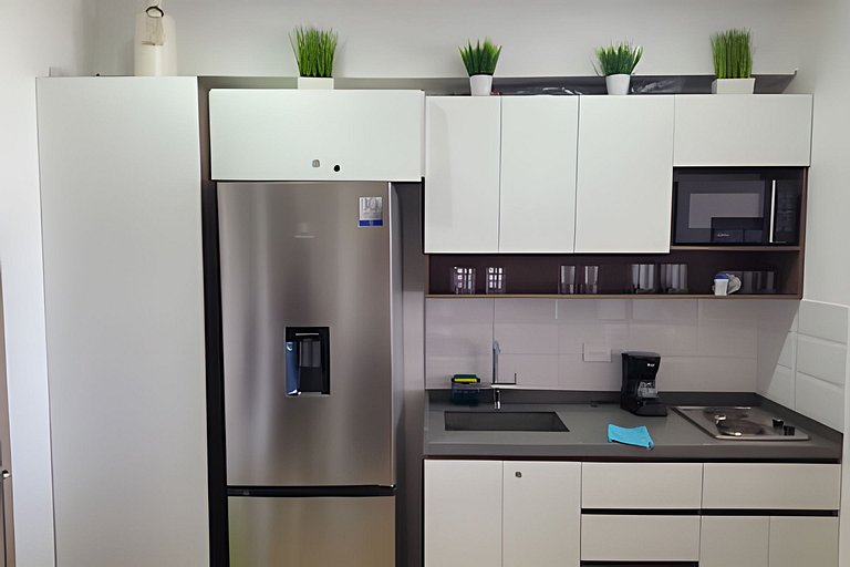 Loft con brisa tropical y vista panorámica.