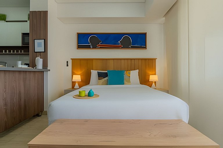 Loft con brisa tropical y vista panorámica.