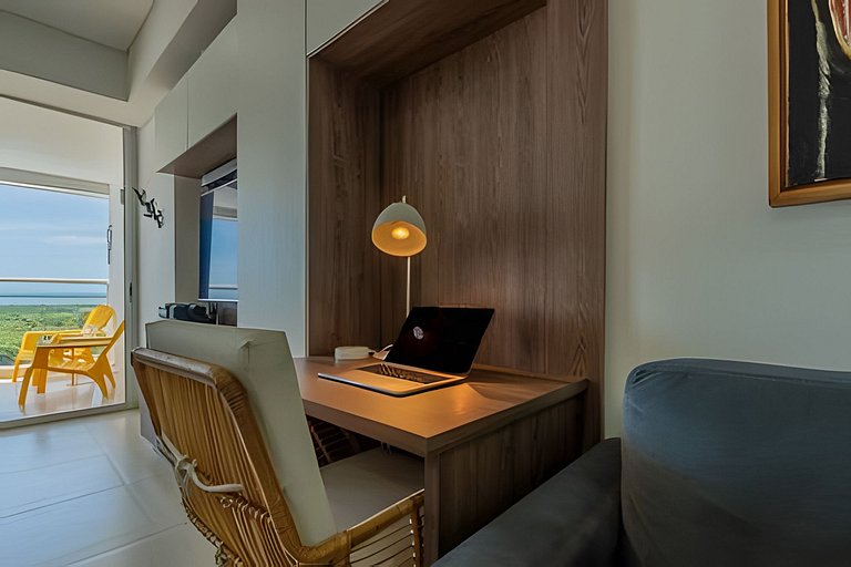 Loft con brisa tropical y vista panorámica.