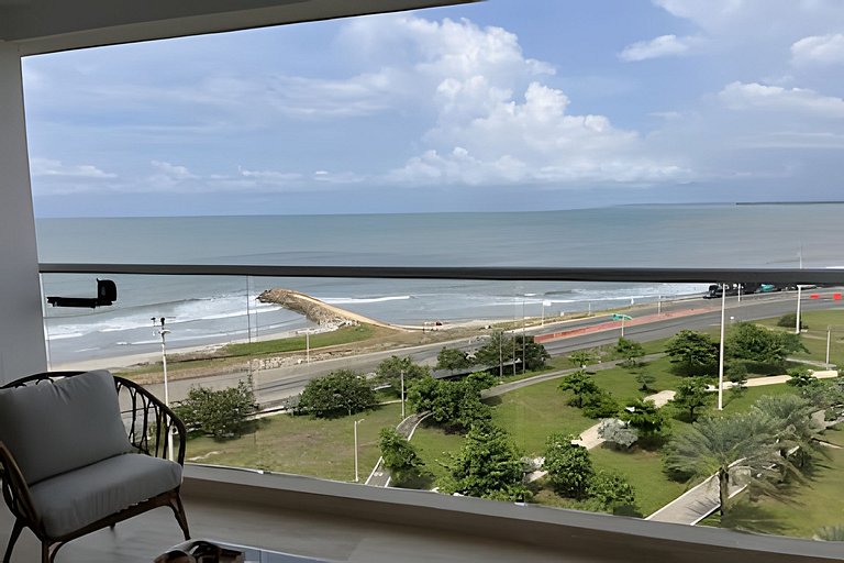 Brand New Stylish Suite Ocean View Cartagena-Beach