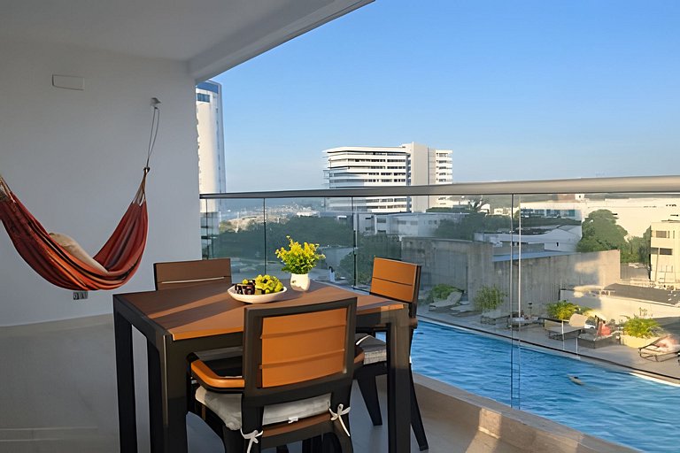 Cartagena Beach brand new · Life by the pool