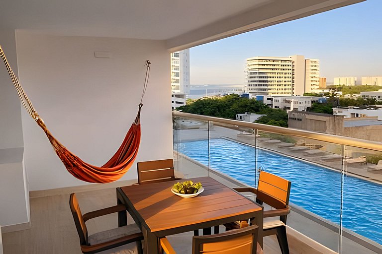 Cartagena Beach brand new · Life by the pool