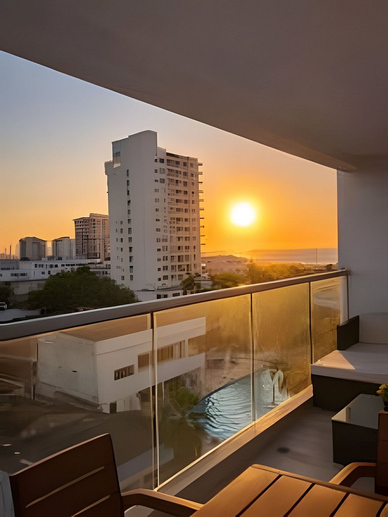 Cartagena Beach brand new · Life by the pool