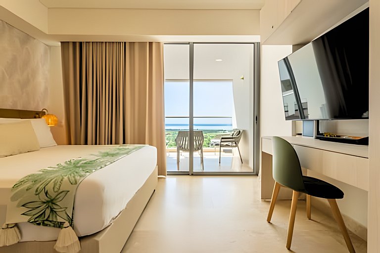 Studio/Suite Cartagena-Beach Pool+Jacuzzi+AC+Wi-fi