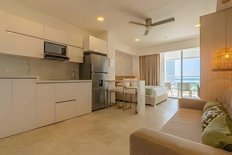 Studio/Suite Cartagena-Beach Pool+Jacuzzi+AC+Wi-fi