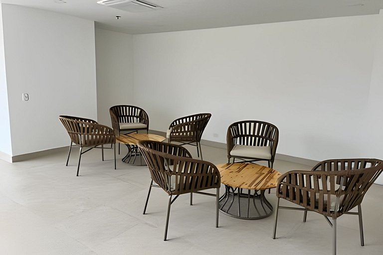 Studio/Suite Cartagena-Beach Pool+Jacuzzi+AC+Wi-fi