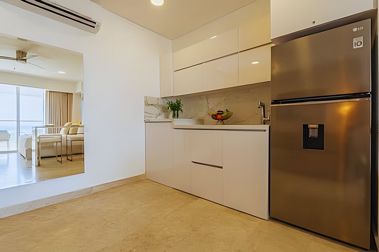 Studio/Suite Cartagena-Beach Pool+Jacuzzi+AC+Wi-fi