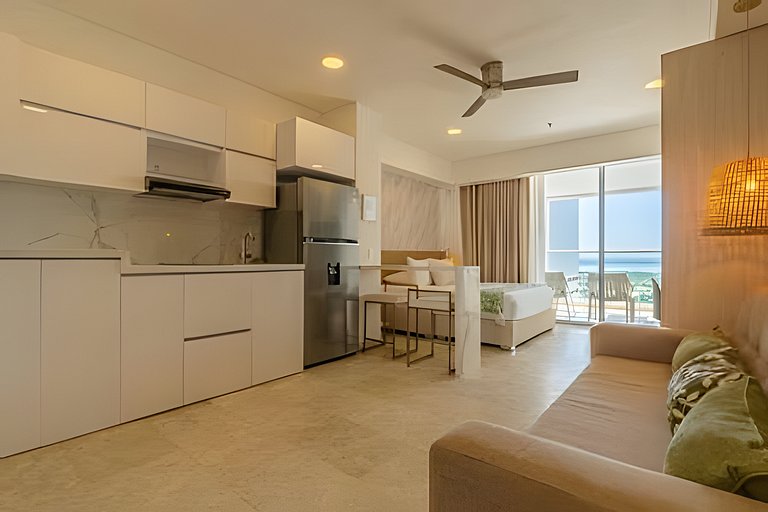 Studio/Suite Cartagena-Beach Pool+Jacuzzi+AC+Wi-fi