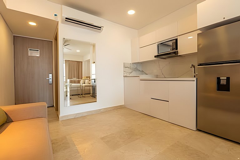 Studio/Suite Cartagena-Beach Pool+Jacuzzi+AC+Wi-fi