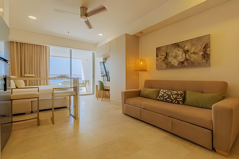 Studio/Suite Cartagena-Beach Pool+Jacuzzi+AC+Wi-fi