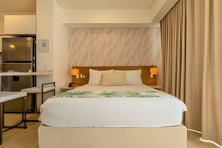 Studio/Suite Cartagena-Beach Pool+Jacuzzi+AC+Wi-fi