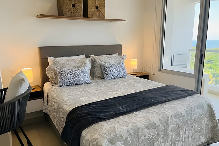 Sky-High Studio: Piso 15 con Vista la Piscina