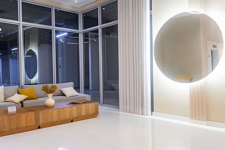 Modern Loft 1536: Vista a la Piscina