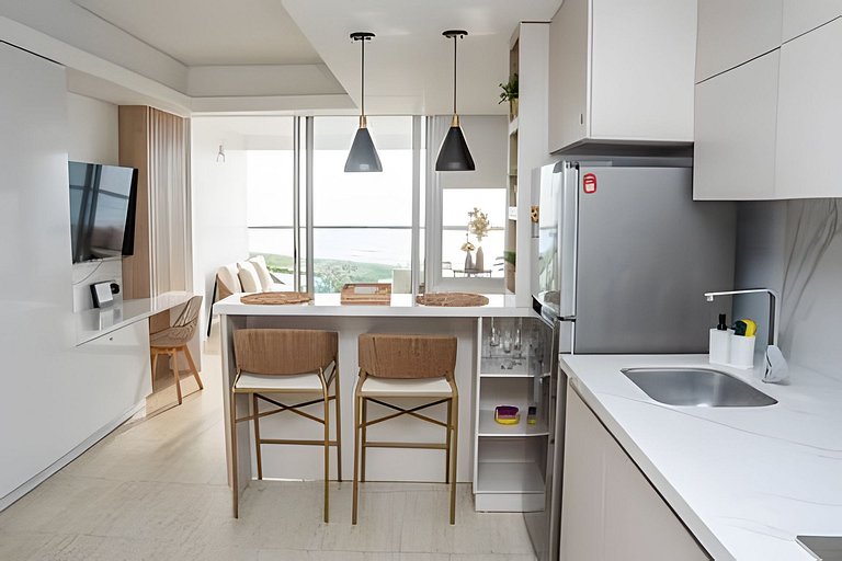 Mágico Loft Vista Mar · Piscina· 5 min Aeropuerto