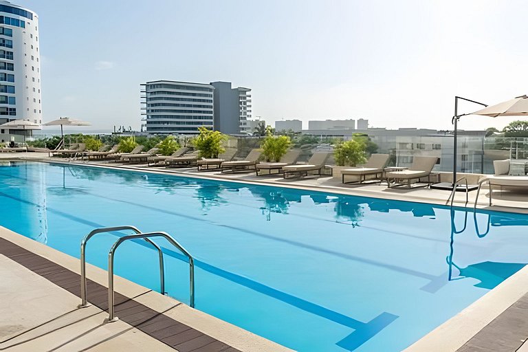 Mágico Loft Vista Mar · Piscina· 5 min Aeropuerto