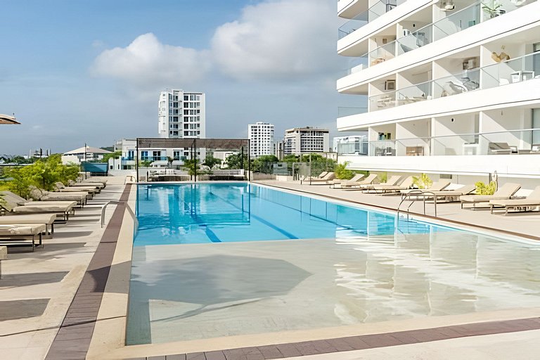 Mágico Loft Vista Mar · Piscina· 5 min Aeropuerto