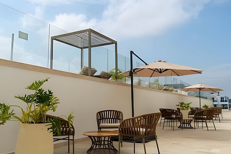 Mágico Loft Vista Mar · Piscina· 5 min Aeropuerto