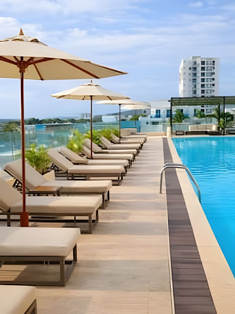 Mágico Loft Vista Mar · Piscina· 5 min Aeropuerto