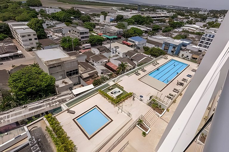 ComfortStudio |Cartagena · Beach · Pool · Balcony