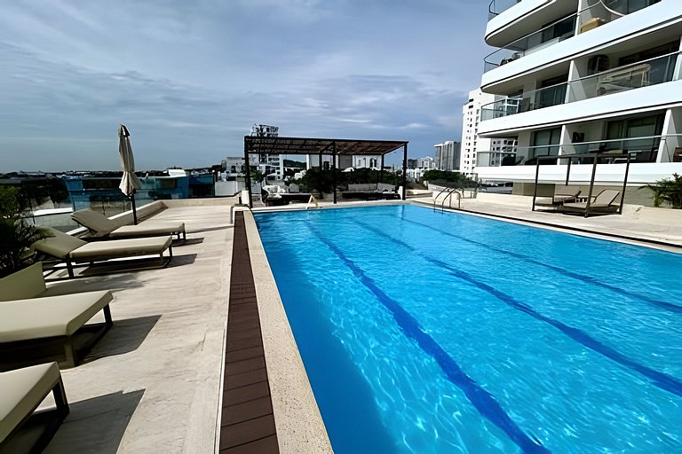 Suite vista al mar en Cartagena CB 822
