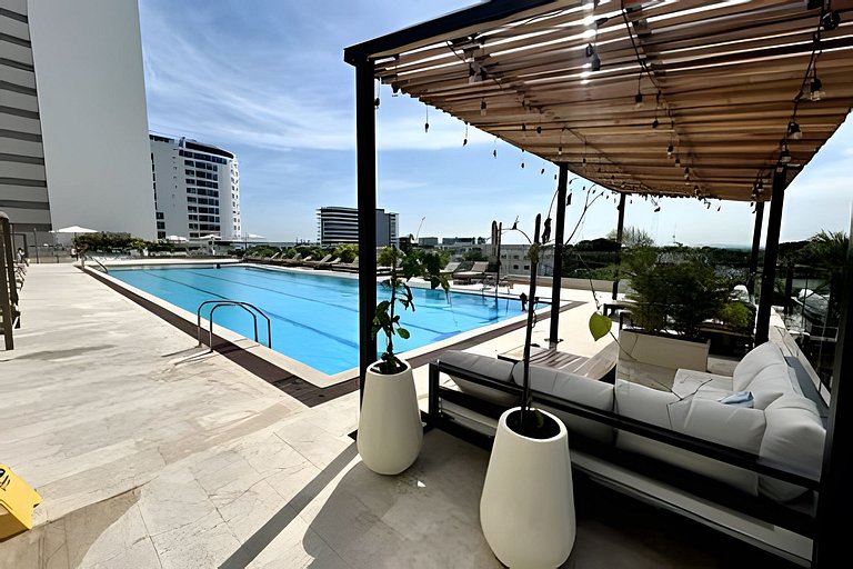 Suite vista al mar en Cartagena CB 822