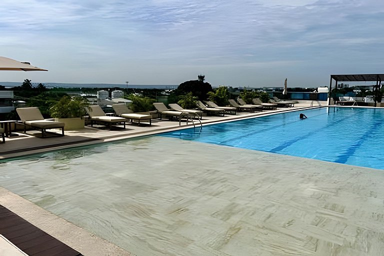 Suite vista al mar en Cartagena CB 822