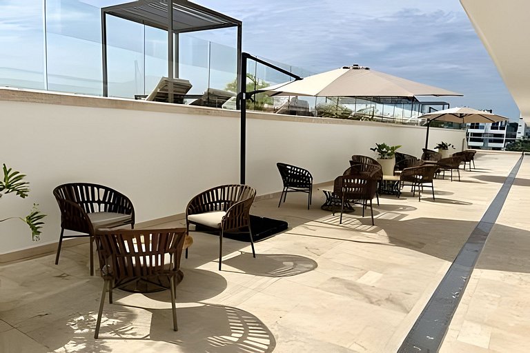 Suite vista al mar en Cartagena CB 822
