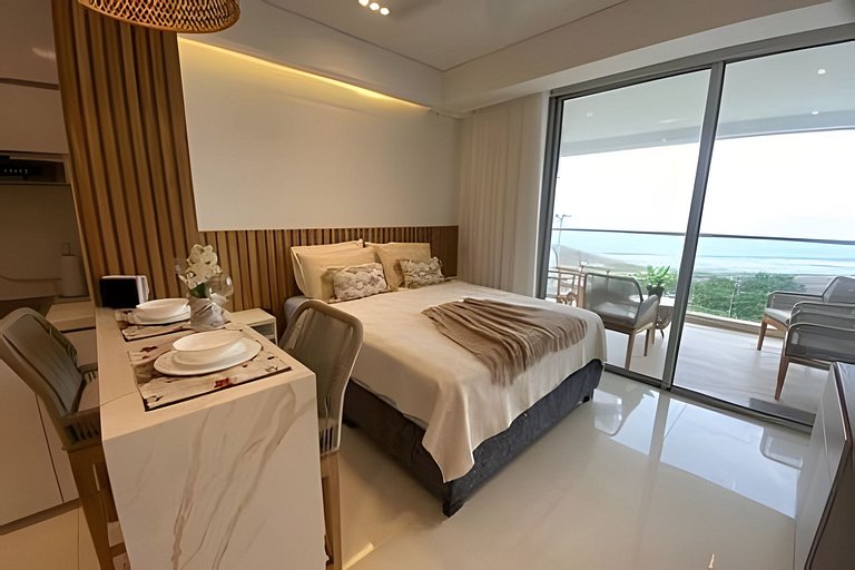 Apartamento Lujoso Con Vista al Mar