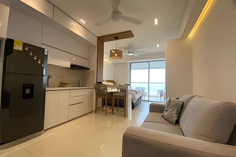 Apartamento Lujoso Con Vista al Mar
