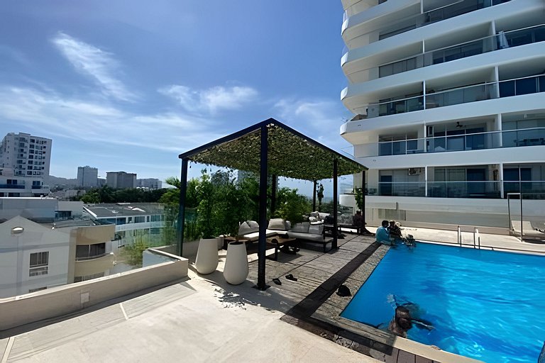 Apartamento Lujoso Con Vista al Mar