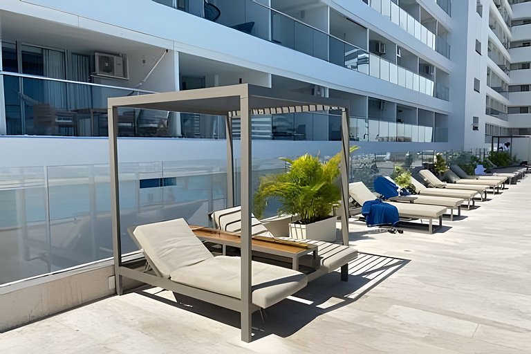 Apartamento Lujoso Con Vista al Mar